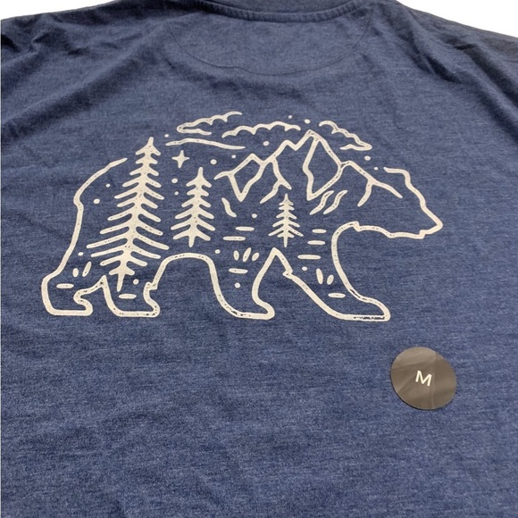 Tillyβs Treeblend | New Tee Bear Paw Mountains Trees With Tags NWT Size Medium - Picture 7 of 10